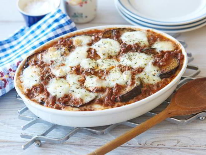 Рецепт запеканки из баклажанов меланзана