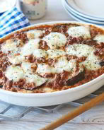 Запеканка из баклажанов Меланзана