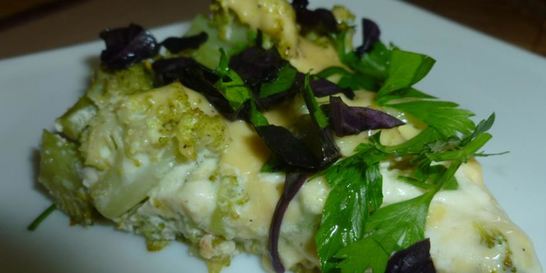 Запеканка из брокколи