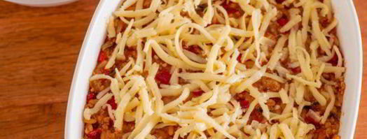 запеканка из фарша с рисом и томатами. Шаг 7