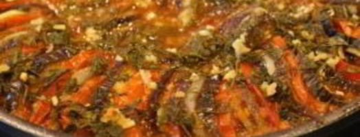 запеканка из кабачков и баклажанов. Шаг 5