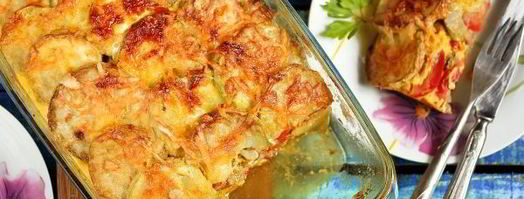 запеканка из кабачков с фаршем. Шаг 9