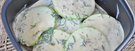 запеканка из кабачков с мидиями. Шаг 7