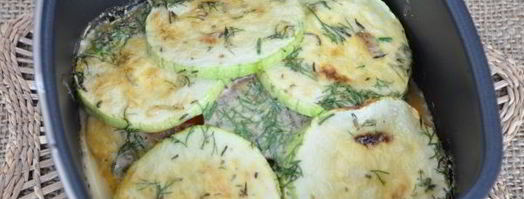 запеканка из кабачков с мидиями. Шаг 8