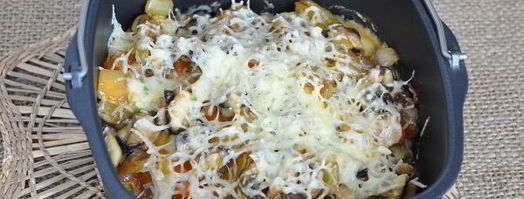 запеканка из кабачков с мидиями. Шаг 10