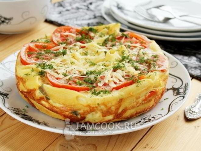 Рецепт запеканки из макарон в мультиварке