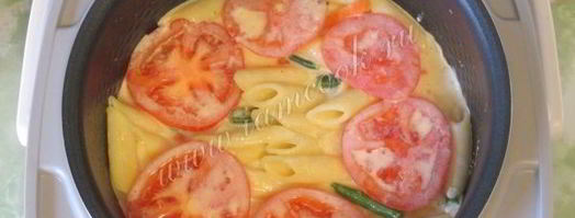 запеканка из макарон в мультиварке. Шаг 6