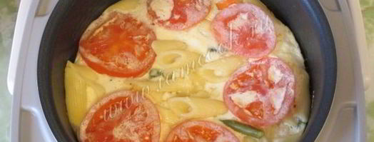 запеканка из макарон в мультиварке. Шаг 7