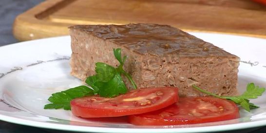 Запеканка из печени с рисом в духовке