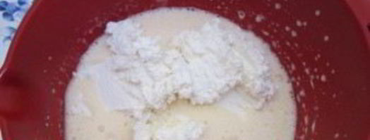 запеканка из сгущенки и творога. Шаг 2