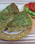 Запеканка из тертого картофеля и сыра