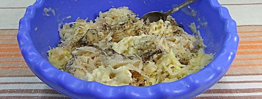 запеканка из тертого картофеля и сыра. Шаг 8