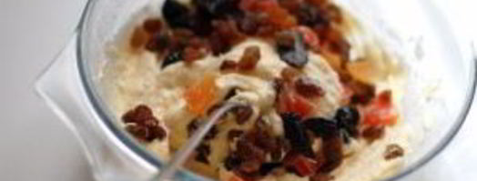 запеканка из творога с сухофруктами. Шаг 2