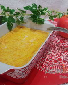 Запеканка из тыквы с творогом