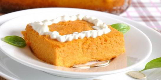 Запеканка из тыквы