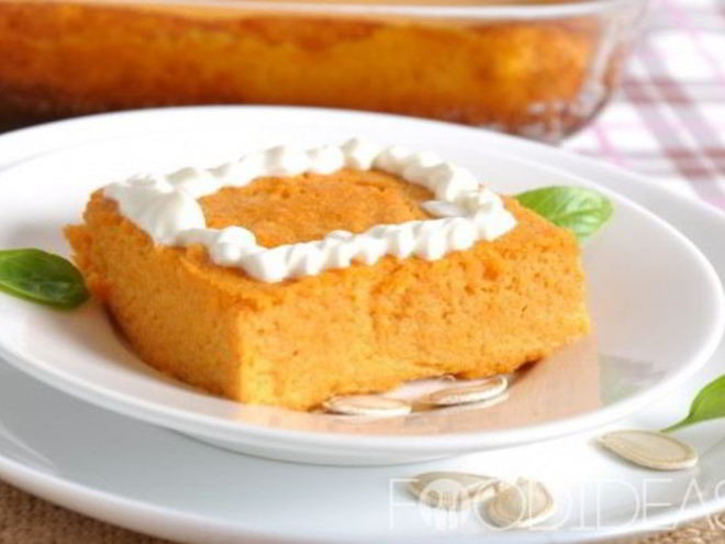 Рецепт запеканки из тыквы