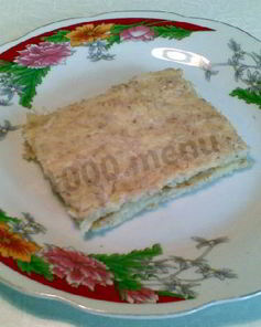 Запеканка макароны-мед-овсянка