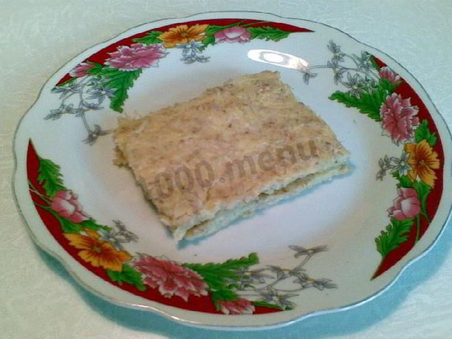 Рецепт запеканки макароны-мед-овсянка