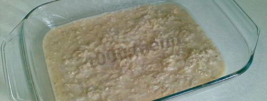 запеканка макароны-мед-овсянка. Шаг 7