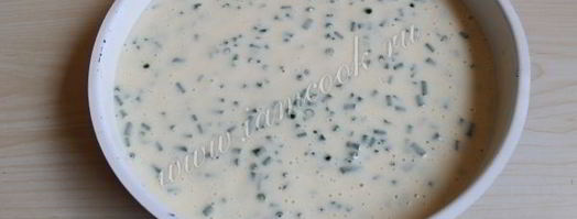 запеканка на кефире с кукурузной мукой. Шаг 6