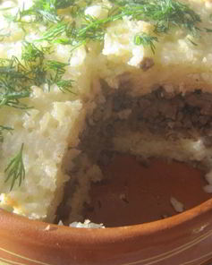 Запеканка рисовая с мясом