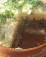 Запеканка рисовая с мясом