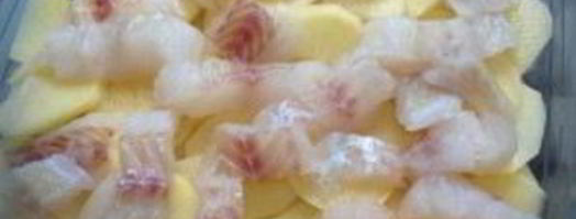 запеканка рыбная в микроволновке. Шаг 2