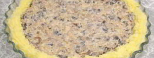 запеканка с грибами и картофельным пюре. Шаг 12