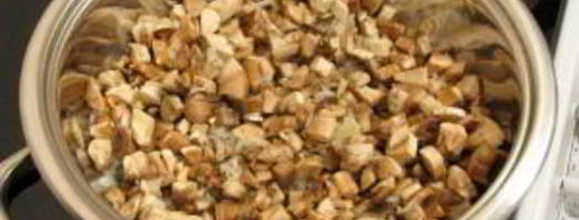 запеканка с грибами и картофельным пюре. Шаг 5