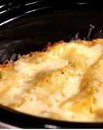 Запеканка с грибами и мясом в мультиварке