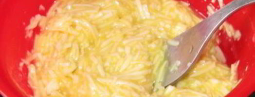 запеканка с кабачками, фаршем и рисом. Шаг 4