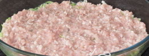 запеканка с кабачками, фаршем и рисом. Шаг 7