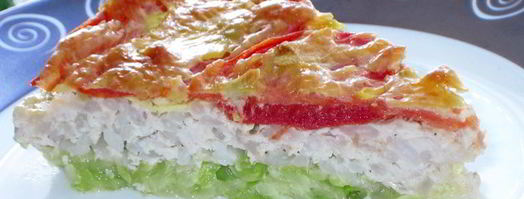 запеканка с кабачками, фаршем и рисом. Шаг 10