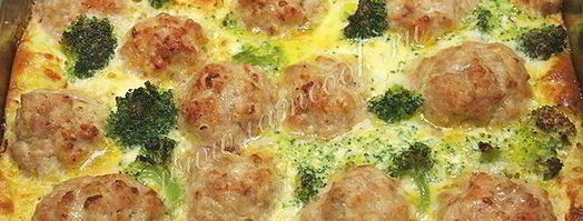 запеканка с мясными колобками. Шаг 15
