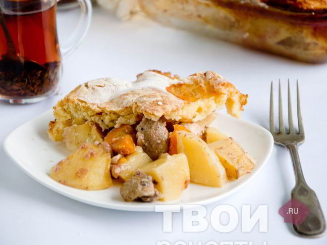 Рецепт запеканки с мясом