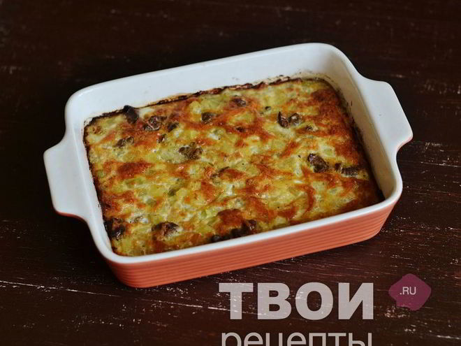 Рецепт запеканки с печенью