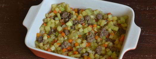 запеканка с печенью. Шаг 7