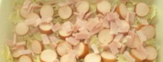 запеканка с сосисками. Шаг 2