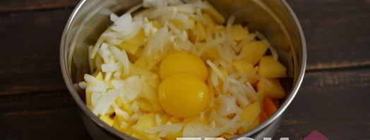 запеканка с тыквой в мультиварке. Шаг 4