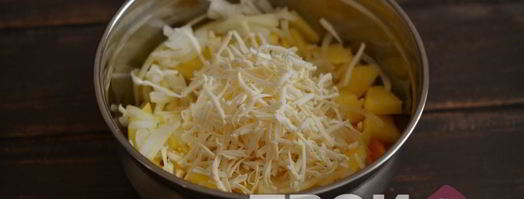 запеканка с тыквой в мультиварке. Шаг 5