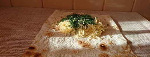 жареные конвертики с сыром. Шаг 5