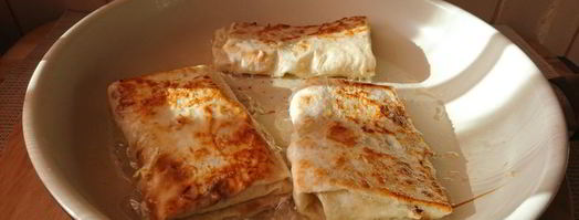 жареные конвертики с сыром. Шаг 8