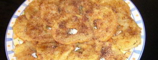 жареные яблоки в тесте. Шаг 5