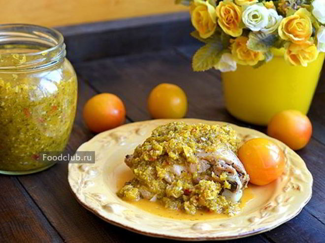 Рецепт аджики из слив