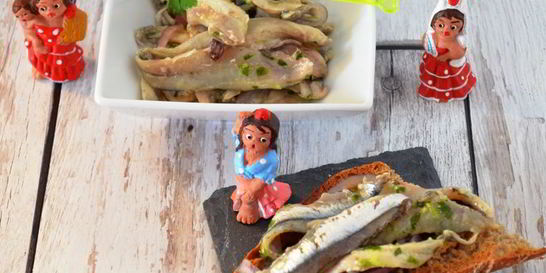 Анчоусы маринованные