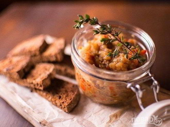 Рецепт баклажанной икры на зиму без стерилизации