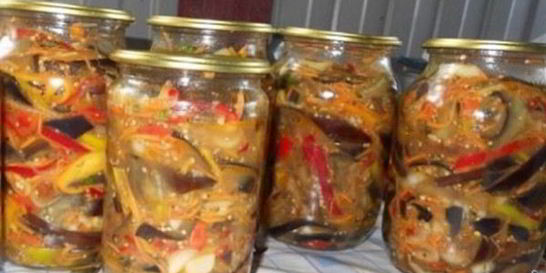 Баклажаны на зиму Пальчики оближешь