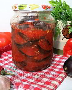 Баклажаны острые жареные на зиму
