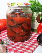 Баклажаны острые жареные на зиму