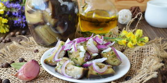 Баклажаны под грибы на зиму